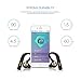 [Updated Ver.] STERIO True Wireless Bluetooth Earbuds V4.2 Wireless Bluetooth Headsets IPX5 Sweatproof Stereo Bluetooth Headphones with Mic for iOS and Android Devices(Apple, Samsung, LG, HTC, Google)
