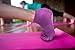 Crown Sporting Goods Yoga Toe Socks with Slip-Free Silicone Texturizing Beads