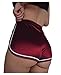 Women's Sexy Booty Dolphin Shorts Sports Gym Workout Yoga Hot Pants Burgundy