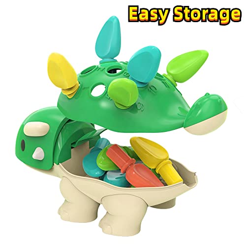 Baby Toys Sensory Toy Montessori Dinosaur, Fine Motor Skills Learning