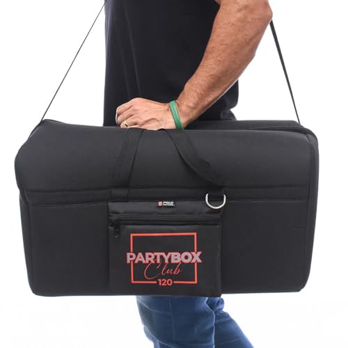 Bolsa Case Bag Capa Bisbel Compatível com Jbl Partybox Club 120 Espumada Premium