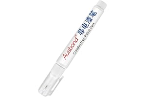 Ausbond Conductive Paint Pen, Electrically Conductive Ink Marker,Electronic Draw Circuits DIY (Conductive Copper Paint Pen 12 Gram)