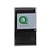 QQ Studio 100 Matte Double-Sided Black Mylar Foil Flat Zip Lock Bags (MED ~ 3.9