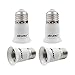 DiCUNO E26 3CM/1.2 Inch Socket Extender, E26 Lamp Bulb Socket Extension, Lamp Holder Adapter, 4-Pack