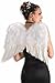 Rubies Deluxe White Feather Wings