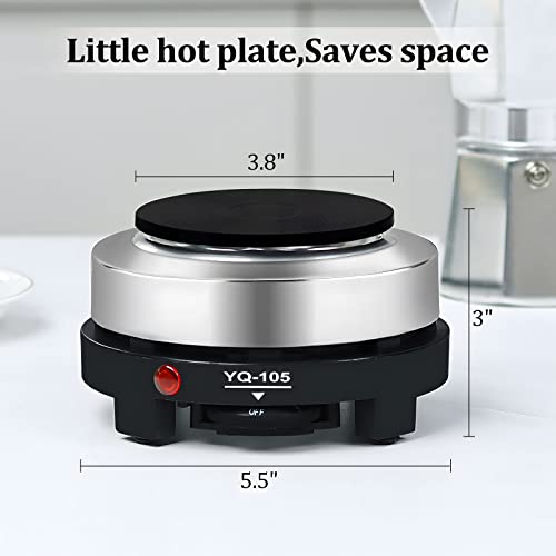 Artilife 500W Small Hot Plate Mini Hot Plate,Artilife 500w Small