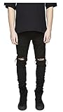 Men's Ripped Skinny Denim Jeans