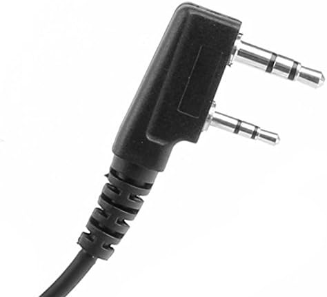 LIYUDL 2Pin Helmet Motorcycle Race Two Way Radio Headset Microphone For Kenwood Baofeng