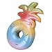 6.1inch Jumbo Squishies Slow Rising Fruit Squishy Toys Soft Pineapple Scented Stress Reliever Toys Rainbow Decorative Birthday Gifts for Kids Adults