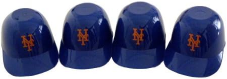 Four Pack Of Licensed MLB New York Mets Plastic Bowls! Use For Ice Cream Or Snacks! Represent Your Team While You're Enjoying Your Favorite Treat!
