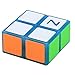 Cuberspeed Z 2x2x1 Super Floppy transparent blue Magic Cube 1x2x2 Speed cube