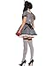 Leg Avenue 85379 Wind-Up Doll Halloween Costume - Black/White - Medium