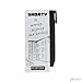 Worther Shorty Pencil Black with Black Clip