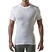 Thompson Tee With Sweat Pads Slim Fit Crew- rayon from Bamboo, White, X-Large
