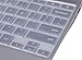 Keyboard Cover Skin for Samsung Chromebook 4 XE310XBA XE500C13 XE501C13 11.6/Samsung Galaxy Chromebook Go 14 XE340XDA XE345XDA, Chromebook Plus V2 12.2/15.6 Chromebook 4 XE350XBA XE350XBA, Clear