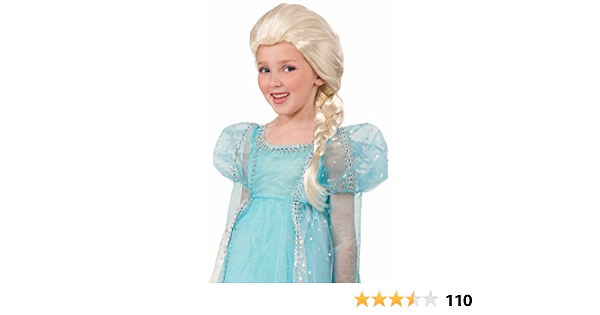 Amazon.com: Rubia Princesa Peluca Niño, talla única , Rubia : Ropa, Zapatos  y Joyería