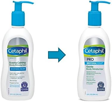 cetaphil restoraderm eczema calming body moisturizer