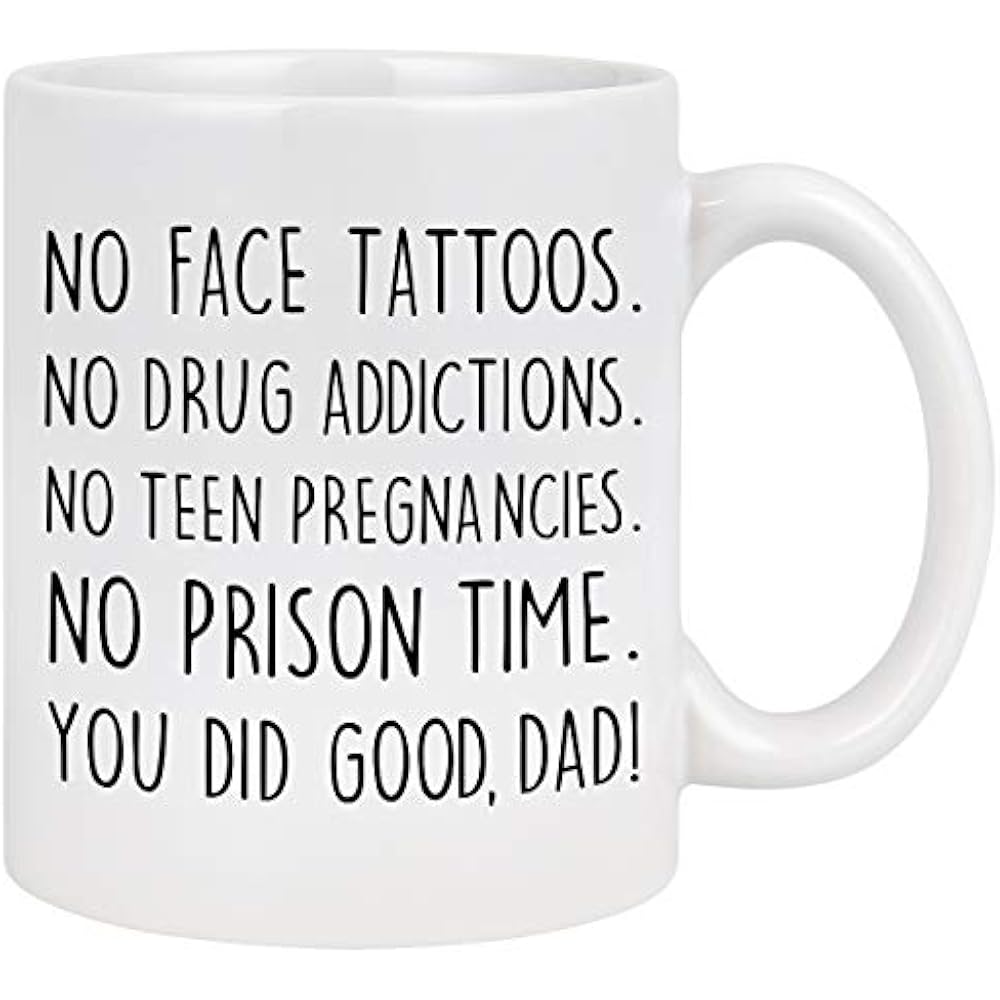 funny dad cups