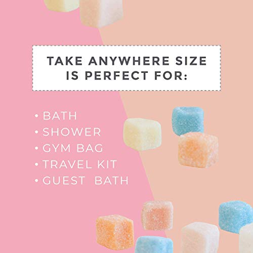 Harper + Ari Sugar Scrub Cubes, Exfoliating Body Scrub Gift Set Box