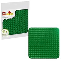 LEGO DUPLO Green Building Plate - 16x16 Stud Learning and Educational Building Toy for Toddlers, Preschool, Boys and Girls, Ages 1.5+ - Gift Ideas for Birthdays - 10460
