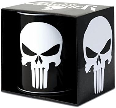 Marvel Comics – Taza de cerámica (– The Punisher – Logo – Caja de Regalo: Amazon.es: Hogar