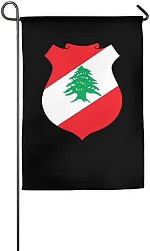 JQKQQKJZL Flag Of Lebanon Family Garden House Home Demonstration Competition Flag 1218inch