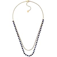GUESS Silver-Tone Pavé & Quatro G Logo Collar Necklace, 18