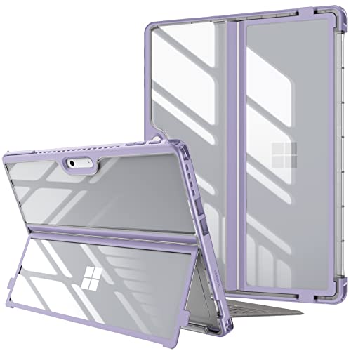 Fintie Hülle für 13 Zoll Microsoft Surface Pro 11 (2024) / Surface Pro 10 / Surface Pro 9 Case, Stoßfeste Robuste Hartschalen Schutzhülle mit Original