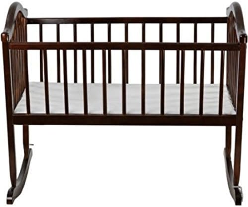Espresso Attractively Designed Rocking Cradle