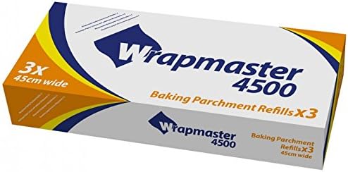 Wrapmaster 4500 Baking Parchment Refills - 45cm x 50m (Pack of 3)