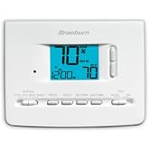 Braeburn 2020NC Thermostat, 5-2 Day Programmable, 1H/1C