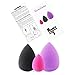 EmaxDesign 3 Pieces Makeup Blender Sponge Set, Foundation Blending Blush Concealer Eye Face Powder Cream Cosmetics Beauty Makeup Sponges