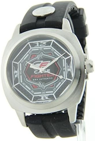 MMA Cage Fighter CF332006BSBK Mens Fighter Rubber New Sporty Watch