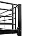 FCH Twin Over Twin Bunk Bed Easy Assembly Metal Frame W/Ladder Kids Adult Children Bedroom 78