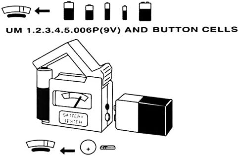 Velleman Pocket Battery Tester, black - Image 3