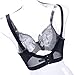 Freahap Lace Pocket Bra for Silicone Breastforms Crossdress Black 42D