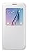 Samsung EF-CG920PWEGWW S-View Window Flip Premium Case Cover for Samsung Galaxy S6 - White