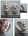 #0088 - Rigid Polymer Clay Doll Face Cab Press Mold of a Male Prude