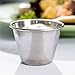 Tezzorio Stainless Steel Sauce Cups (12 Pack), 4 oz, Commercial Grade Dipping Sauce Portion Cups by Tezzorio