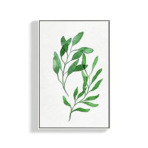 for Living Room Bedroom Leaves Framed for