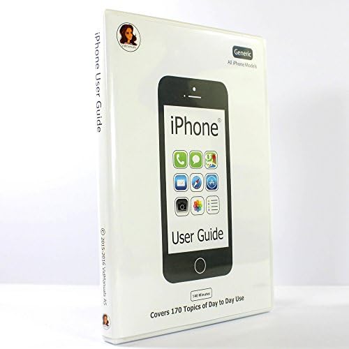 iPhone User Guide (DVD): Complete Step-by-Step Video Course for Everyone (All iPhone Models)