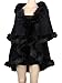 Womens Faux Fur Cape Coats Dress Plus Size