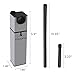 Mazonia Portable Infusion Smoker Gun For Kitchen Indoor/Outdoor | For Meat, Sous Vide, Grill, BBQ, Cocktail Drinks And Cheese. Uses Real Wood Chips (Gold) (Silver)