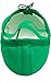 L-RUN Girls Ballet Shoes Canvas Balletrina Slipper Dance Shoes Green 2 Little Kid