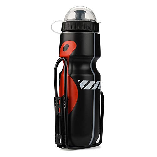 Chenway Sport Bottles for Men Good Look Water Bottle Mountain Cycling Bike Bicycle Bottle with Cycling Bottle Cage Cannondale 22 Ounce [Ship from USA Directly] - Thumbnail 4