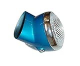 Honda CT70 Headlight & Headlight Bucket Candy Blue OEM Replacement & Bulb