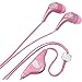 Hello Kitty KT2081A Jeweled Earbud Headphones, In-Line Volume Control