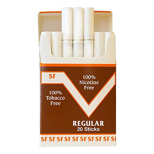nicotine free cigarettes Smoke Free Herbal Cocoa Cigarettes - 10 Packs Regular - 100% Tobacco & Nicotine  Free - Non Addictive - Tobacco Substitute - Premium Regular Flavor - 1  Carton (200 Sticks) in Saudi Arabia