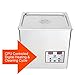 TruSonik 10L Digital Ultrasonic Cleaner with Heater | Industrial Stainless Steel Body, Tub, & Basket | Cleans Jewellery, Dental & Tattoo Equipment, Guns & Gun Parts, Car Parts & Carbs, & More