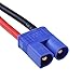 2-Pack HobbyPark EC3 Connector Male to 4mm 4.0 Bullet Banana Plugs Adapter Lead 14AWG Silicone Wire Cable 11.8